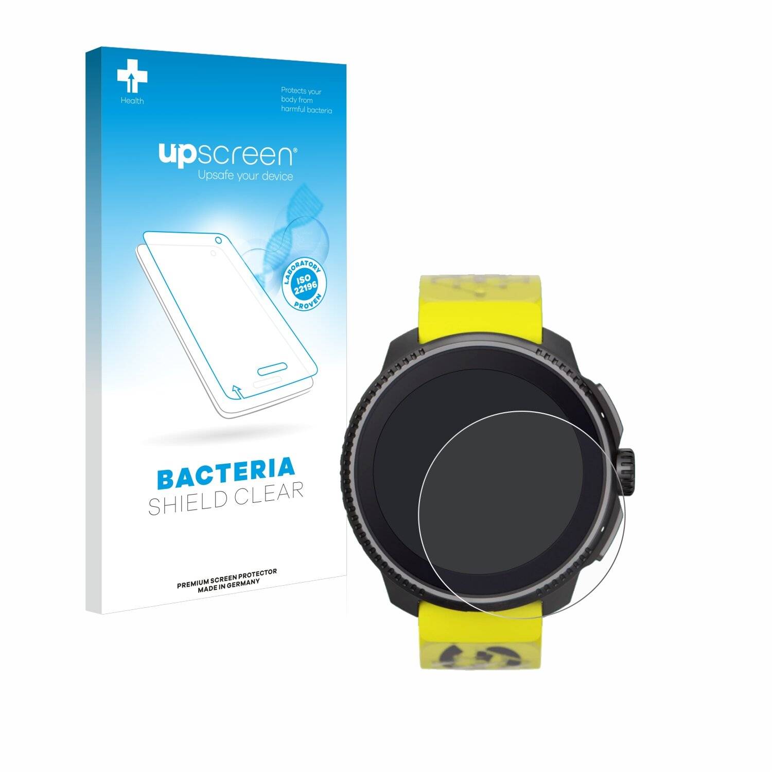 upscreen Bacteria Shield Schutzfolie für Suunto Race -