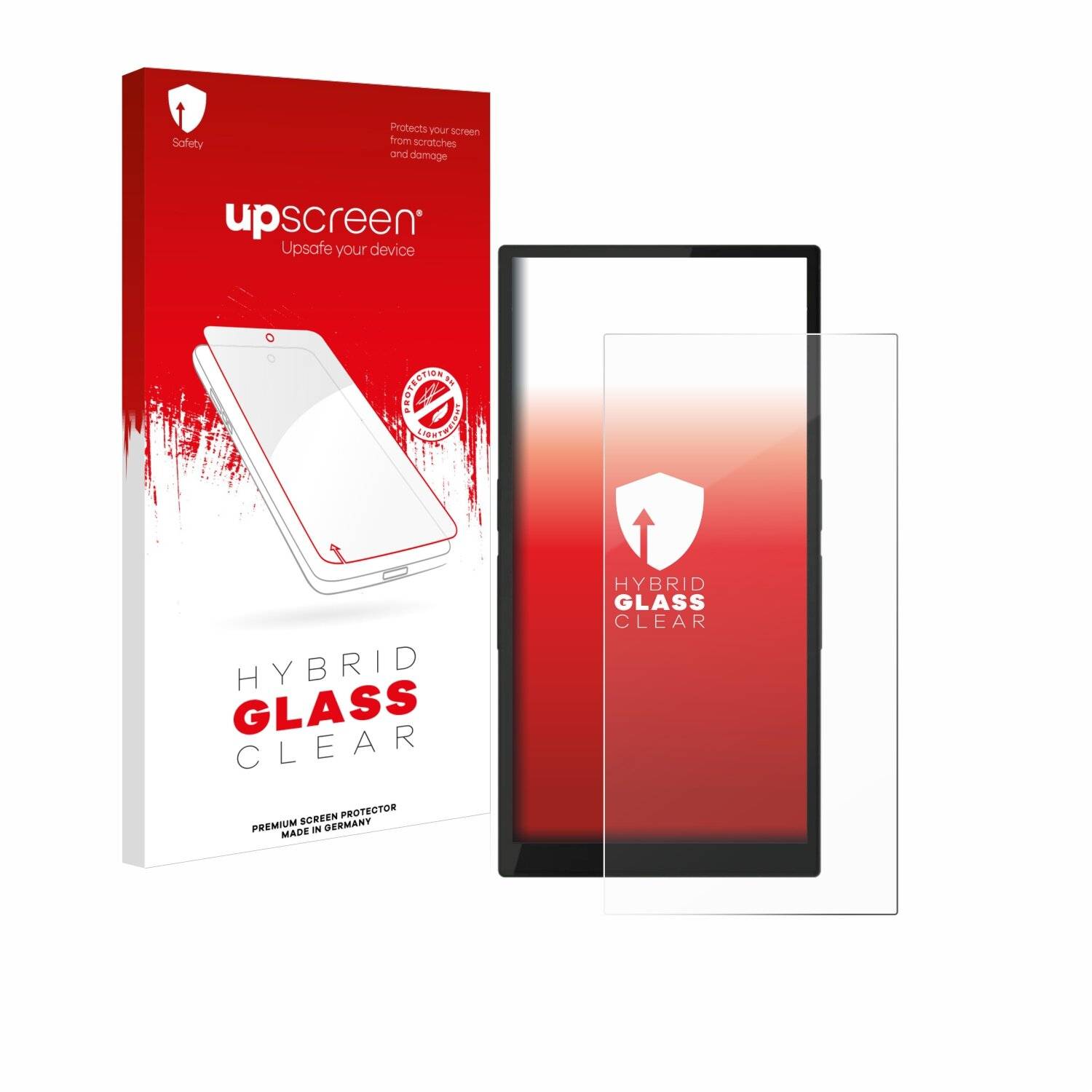upscreen Hybrid Glas Panzer-Folie für Hiby R6 Pro II (2.