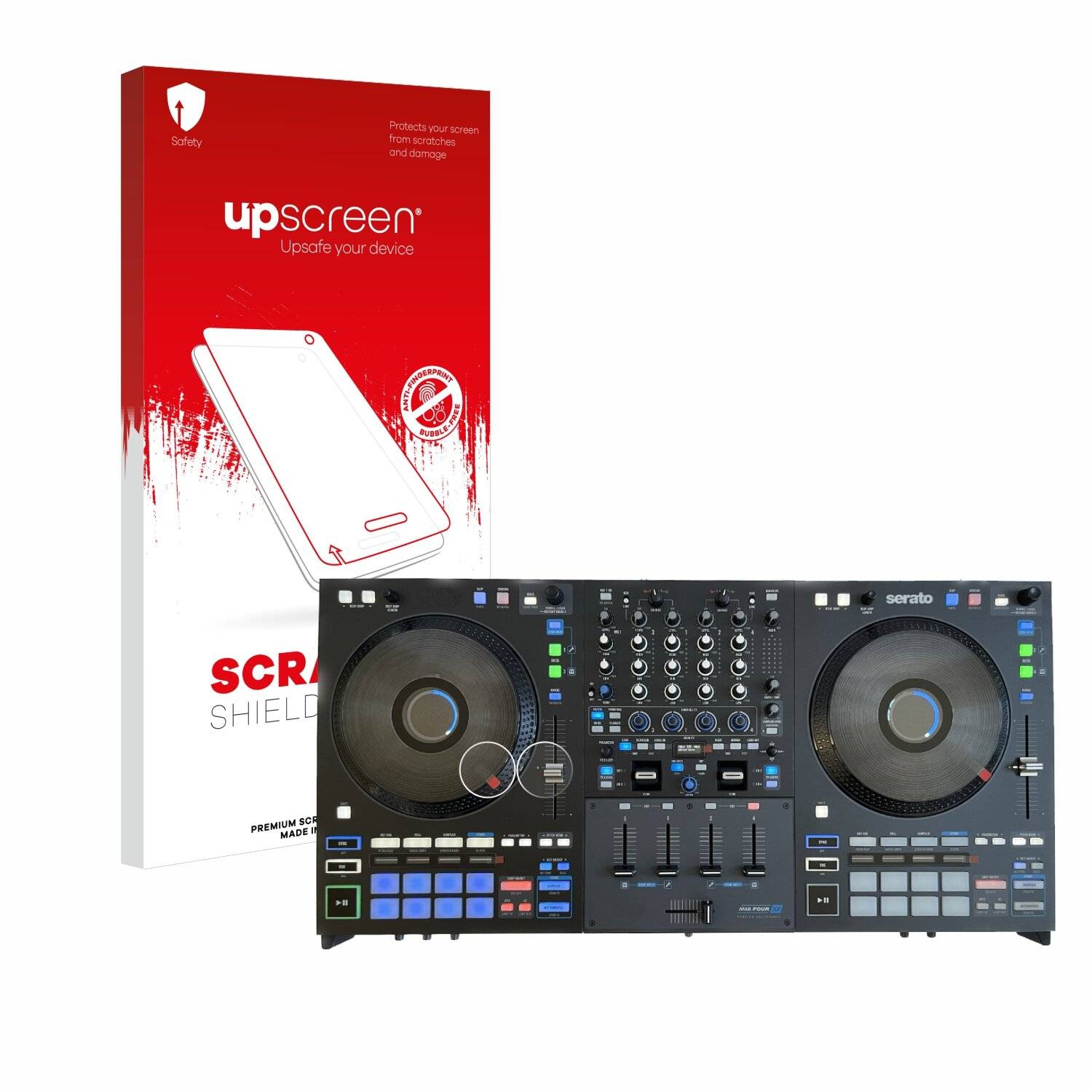 upscreen Scratch Shield Schutzfolie für Rane