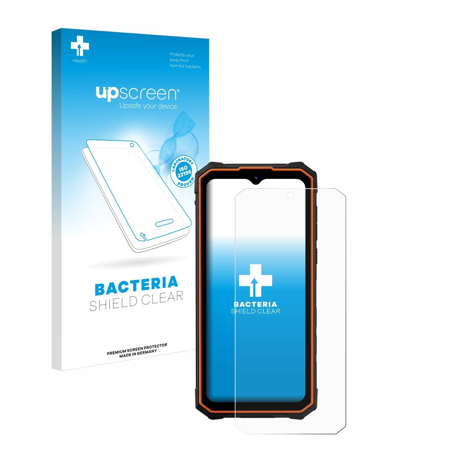 upscreen Bacteria Shield Schutzfolie für Hotwav Cyber 13 Pro -