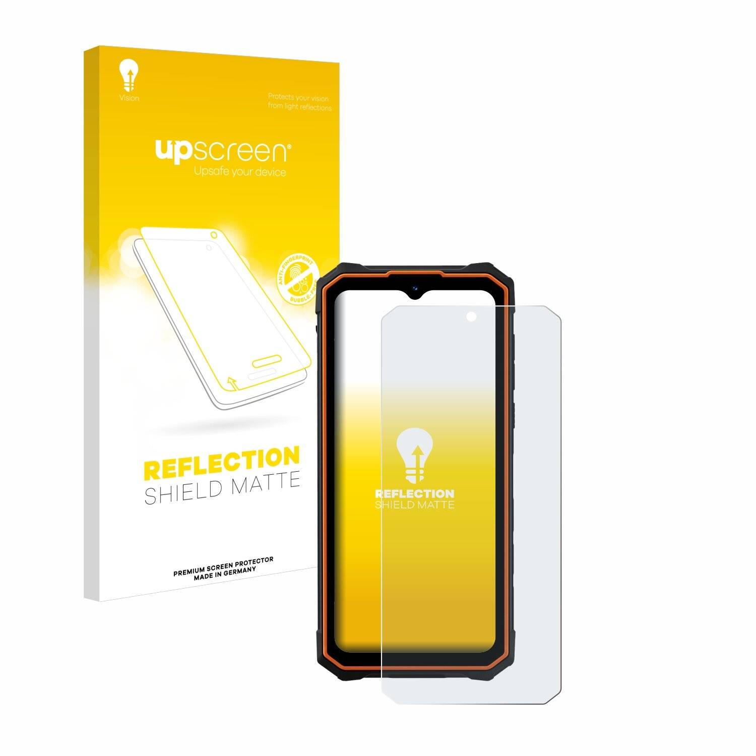 upscreen Reflection Shield Matt Schutzfolie für Hotwav Cyber 13