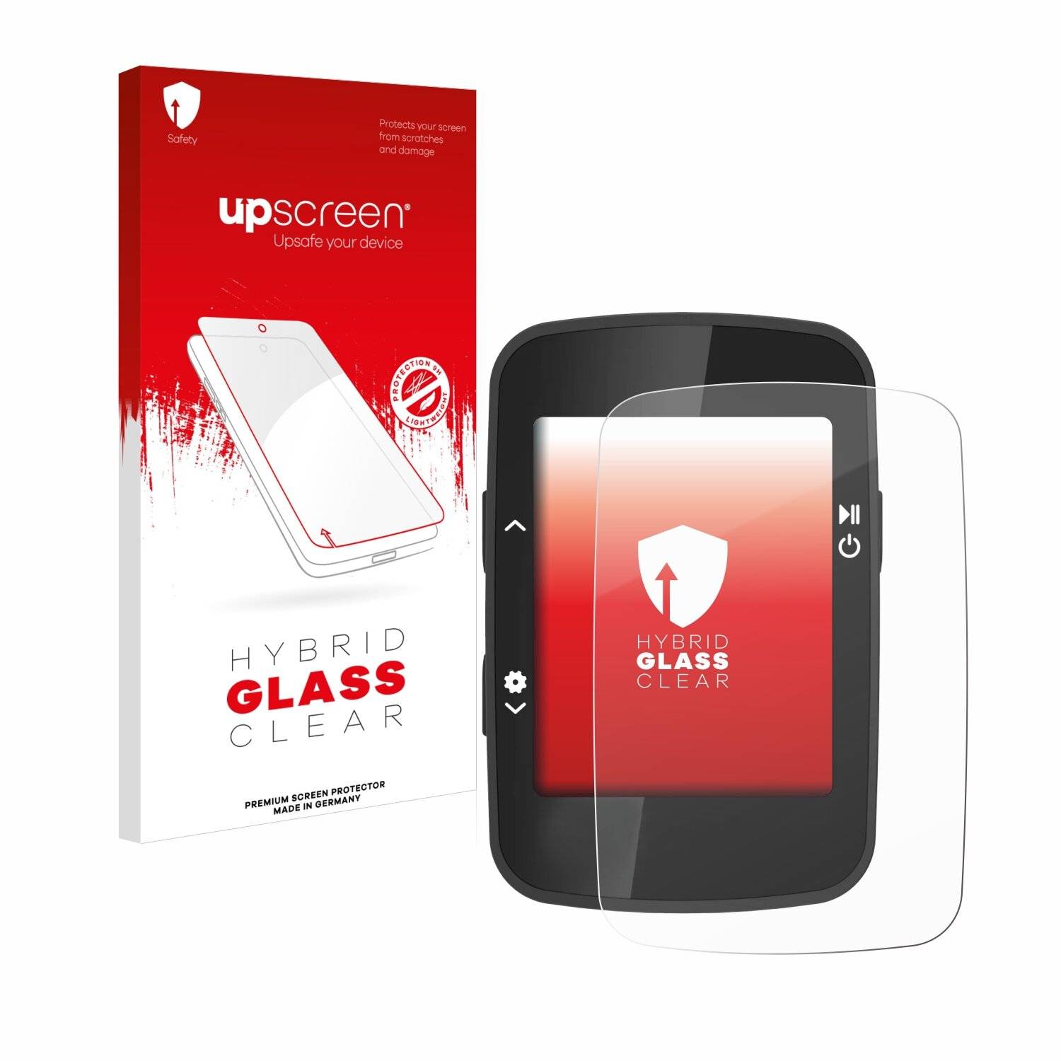 upscreen Hybrid Glas Panzer-Folie für CooSpo