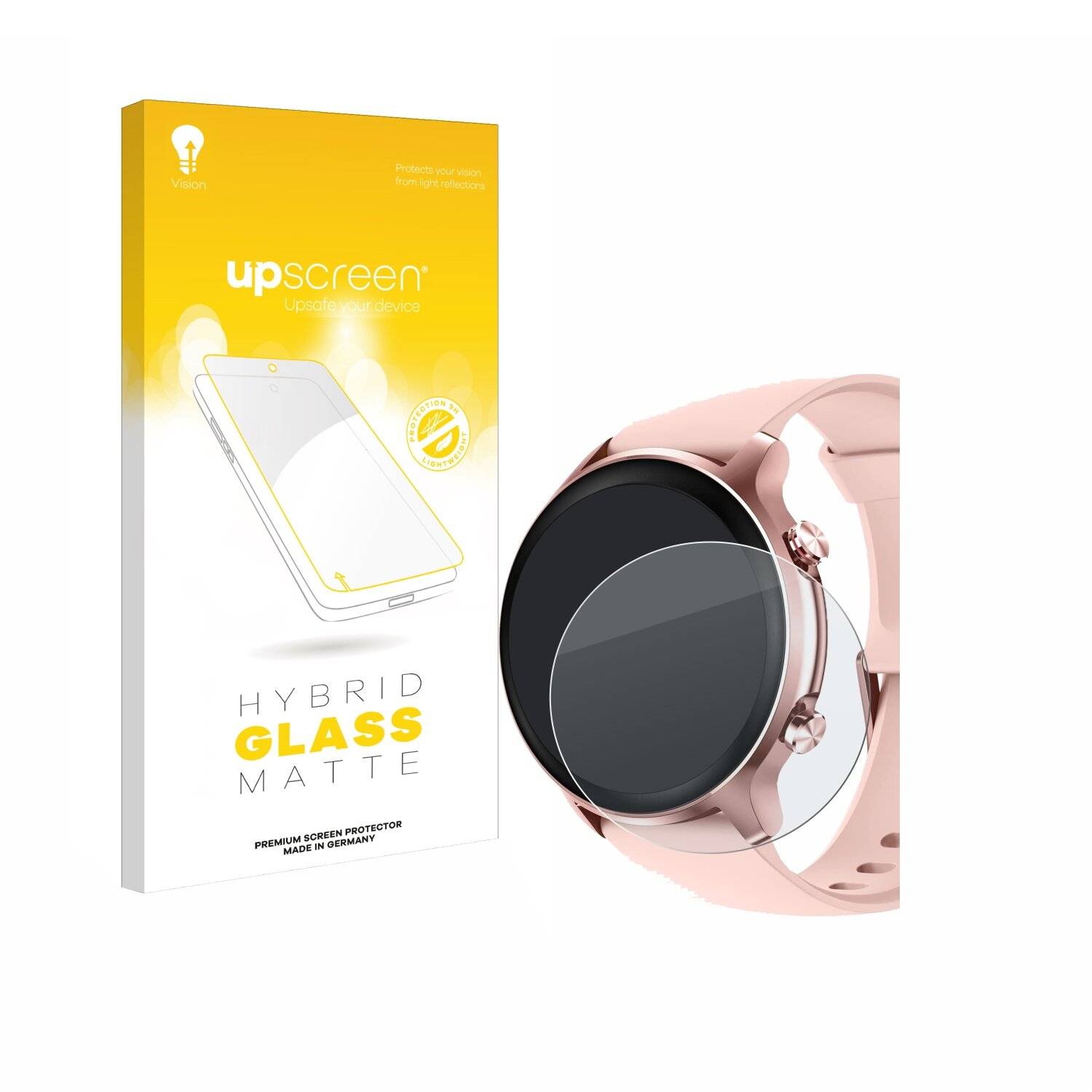upscreen Hybrid Glas Matt Panzer-Folie für Loddery 217