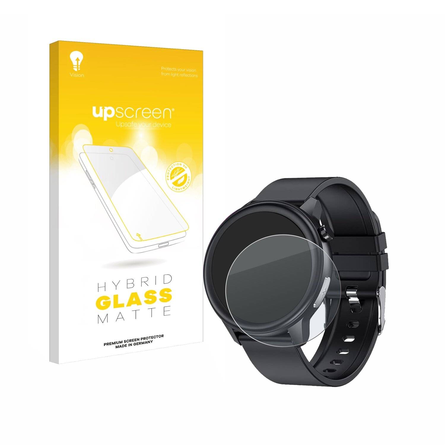 upscreen Hybrid Glas Matt Panzer-Folie für DigiKuber E80