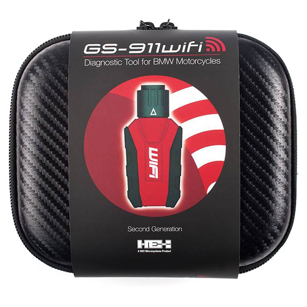 GS-911 WIFI 10-Pin Motorrad Diagnosetool ++ inkl. Adapter zu OBD2 ++ für BMW & Husqvarna Motorräder