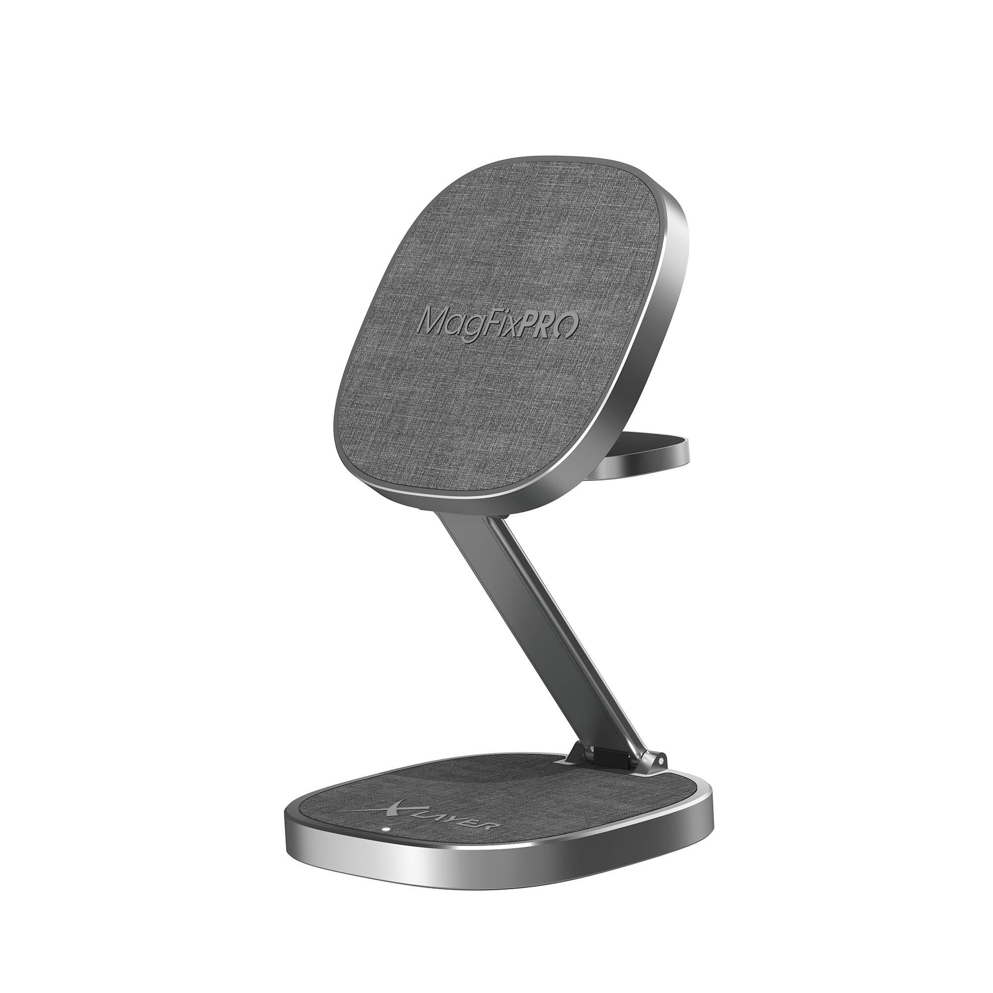 XLayer MagFix Pro 3-in-1 klappbare Ladestation grau