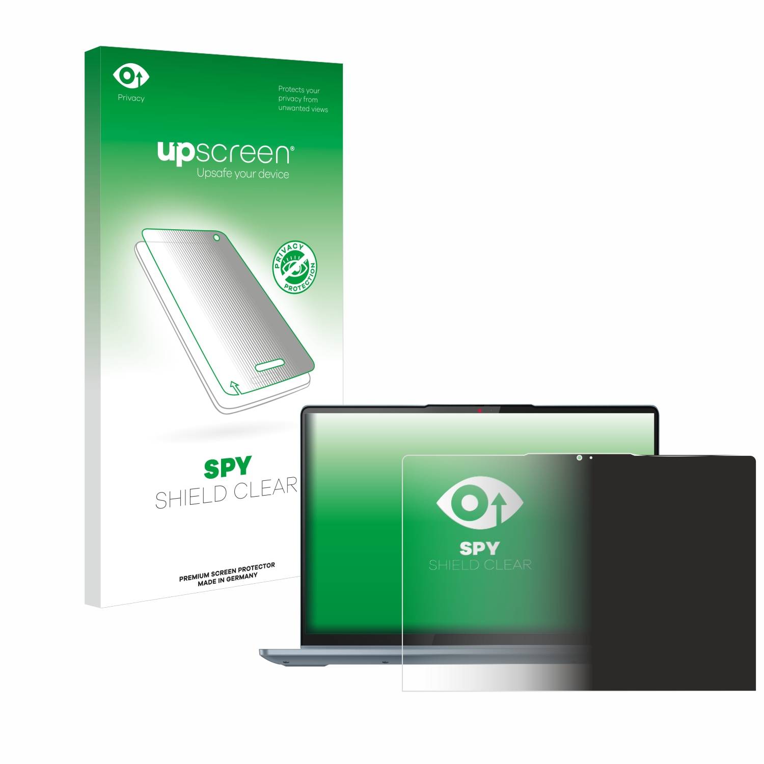 upscreen Spy Shield Sichtschutz-Folie für Lenovo IdeaPad Flex 5 14 Gen 8 16:10