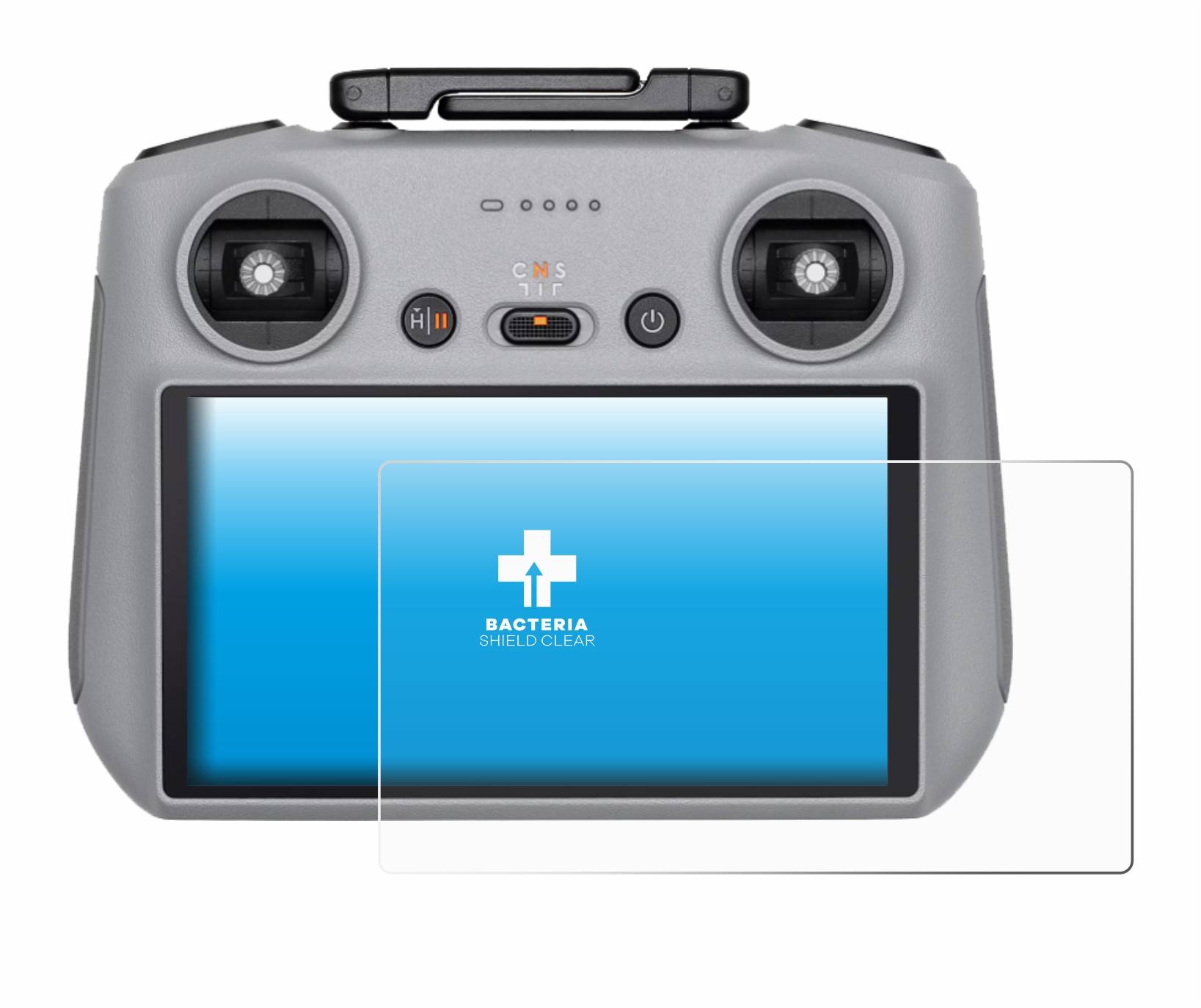 upscreen Bacteria Shield Schutzfolie für DJI RC 2 - Antibakteriell