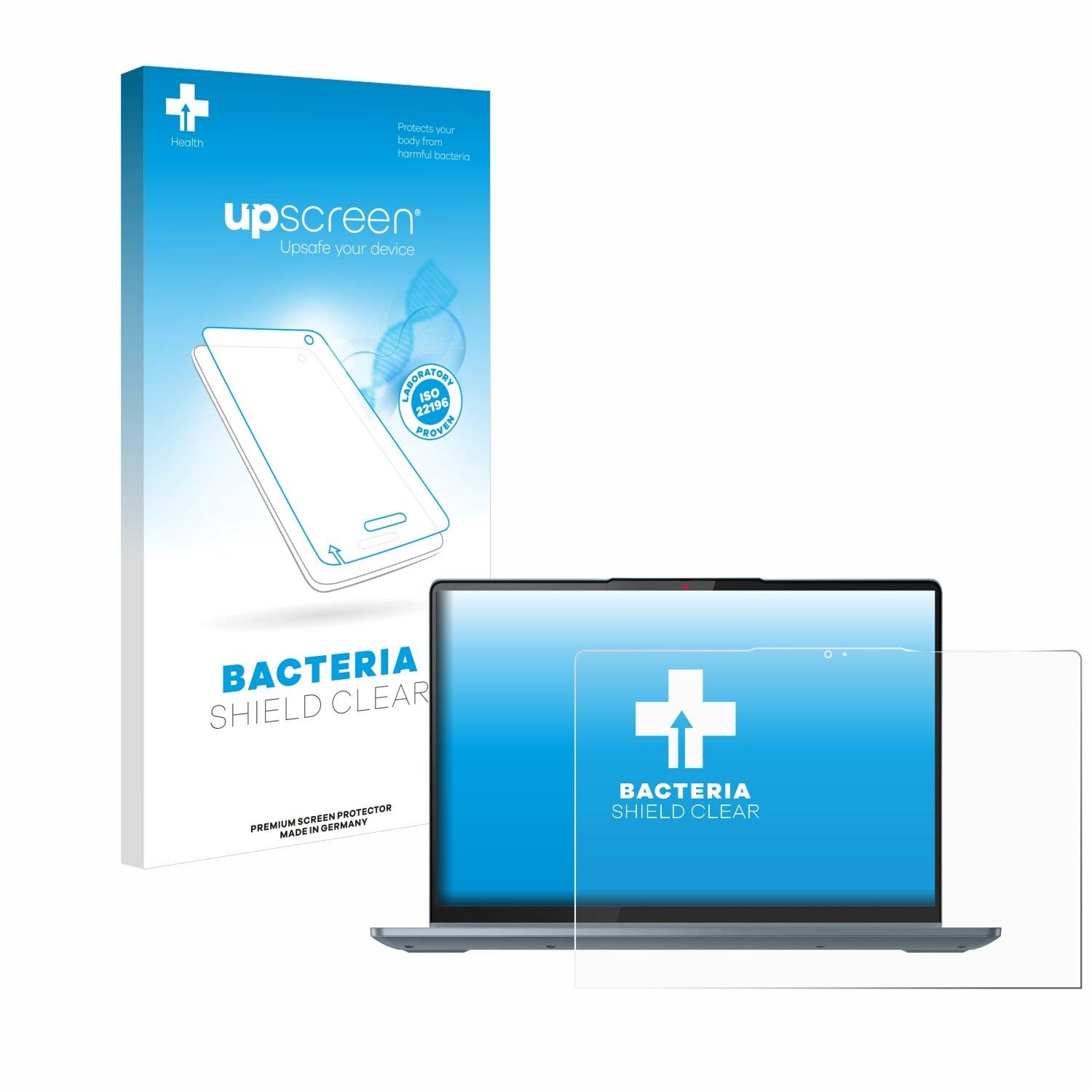 upscreen Bacteria Shield Schutzfolie für Lenovo IdeaPad Flex 5 14 Gen 8 16:10 -