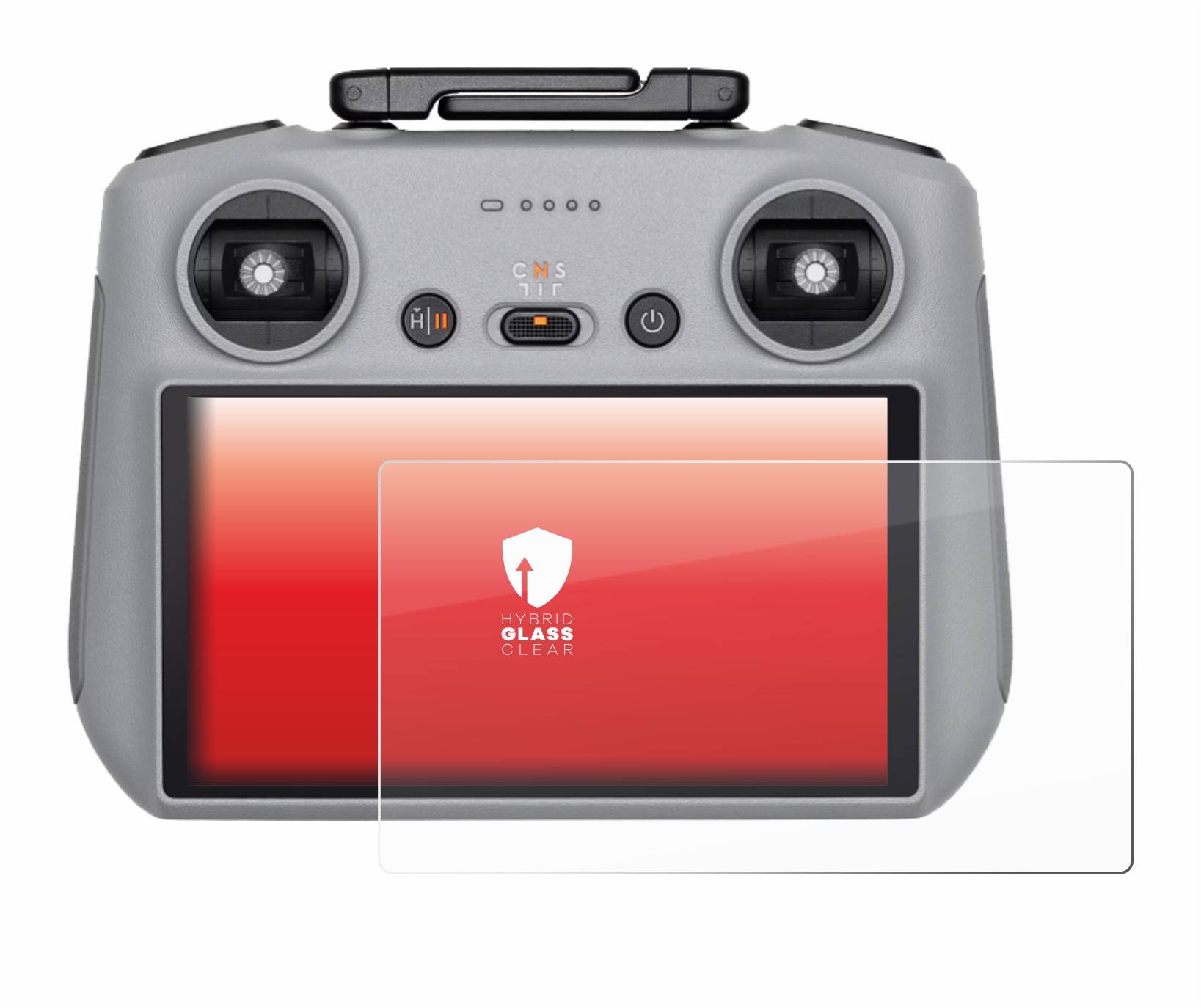 upscreen Hybrid Glas Panzer-Folie für DJI RC 2