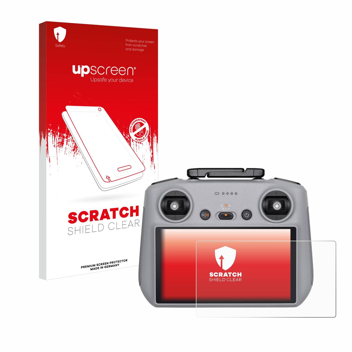 upscreen Scratch Shield Schutzfolie für DJI RC 2
