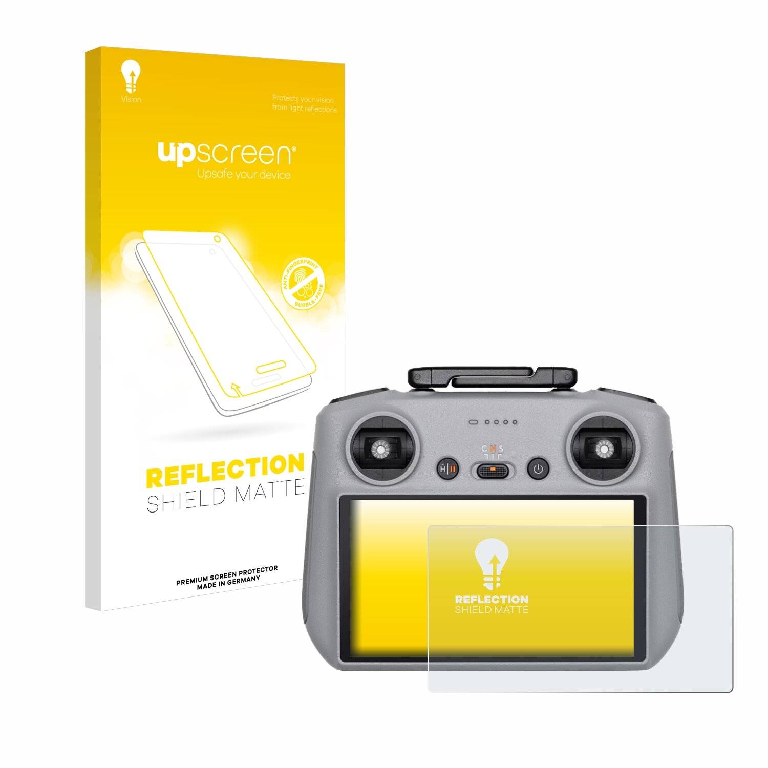 upscreen Reflection Shield Matt Schutzfolie für DJI RC