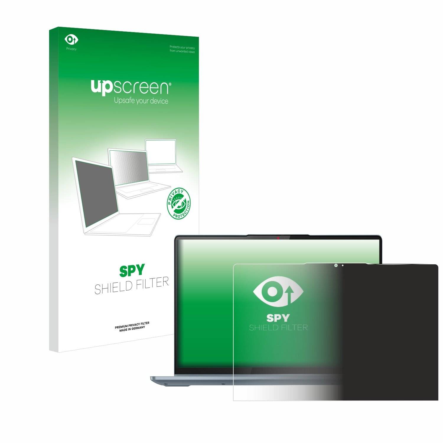 upscreen Spy Shield Blickschutz-Filter für Lenovo IdeaPad Flex 5 14 Gen 8