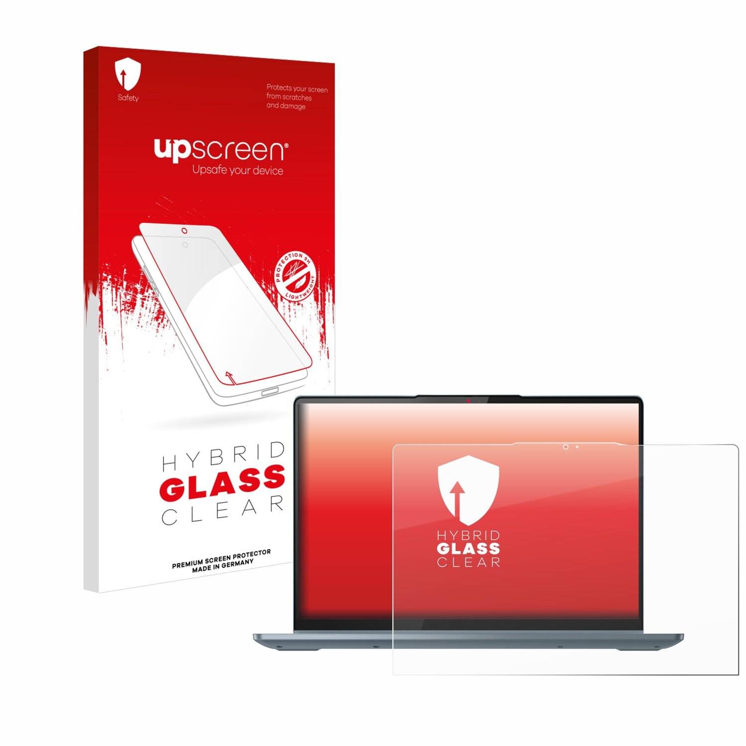 upscreen Hybrid Glas Panzer-Folie für Lenovo IdeaPad Flex 5 14 Gen 8