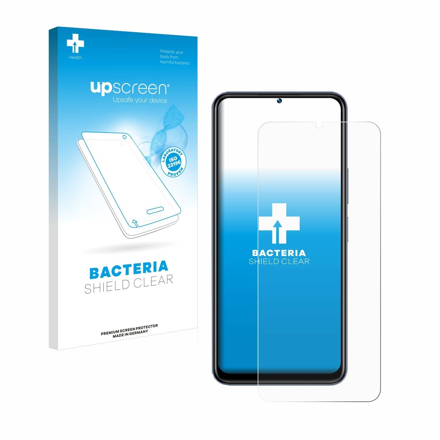 upscreen Bacteria Shield Schutzfolie für Vivo Y35 -