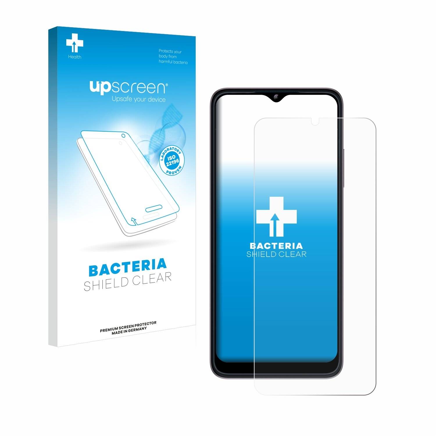 upscreen Bacteria Shield Schutzfolie für Telekom T Phone (2023) -