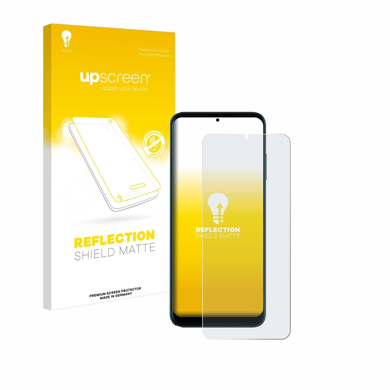upscreen Reflection Shield Matt Schutzfolie für Telekom T Phone