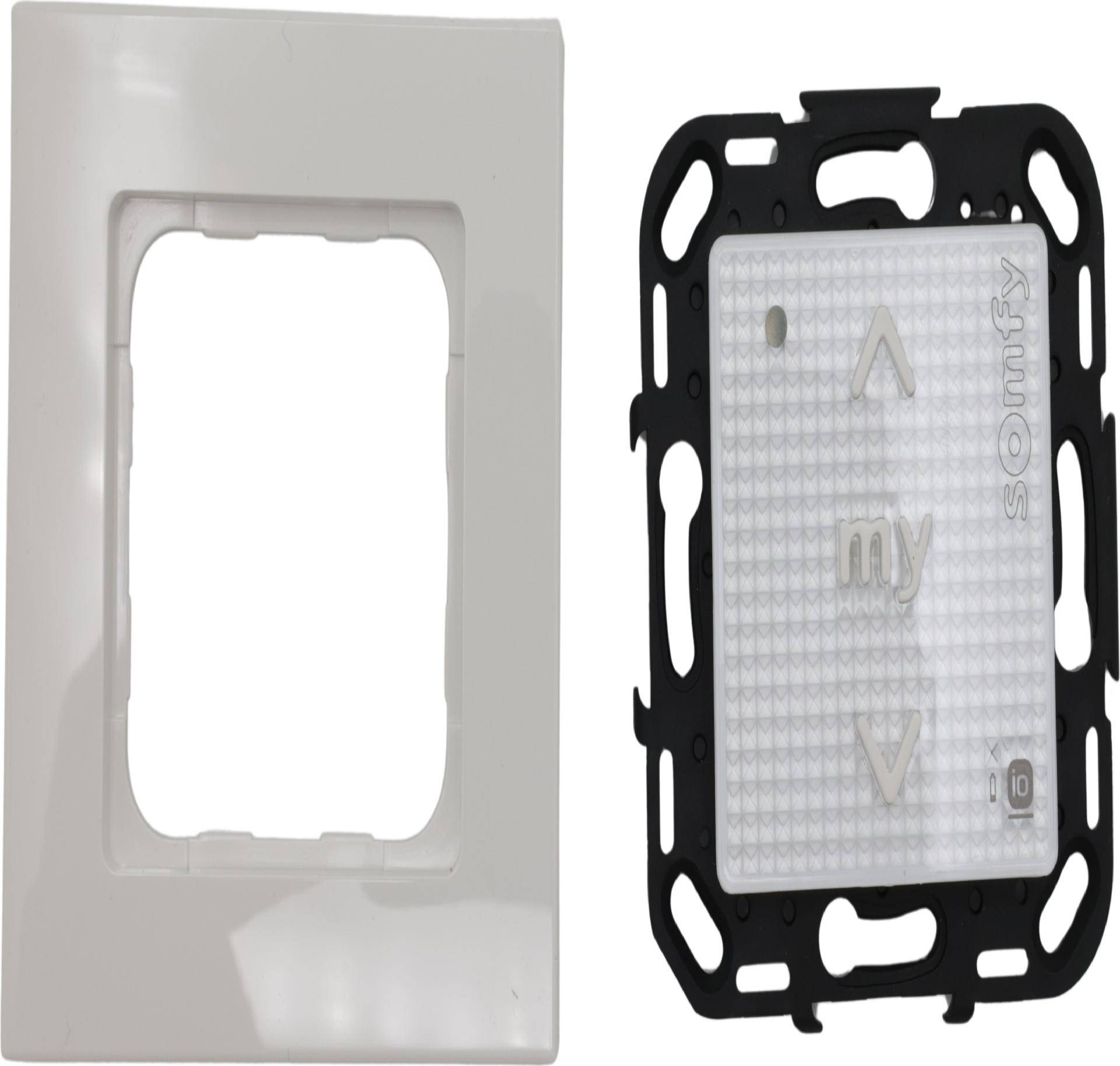 Somfy Funk Wandsender Smoove 1811066Origin io m.Drucktasten m.Rah