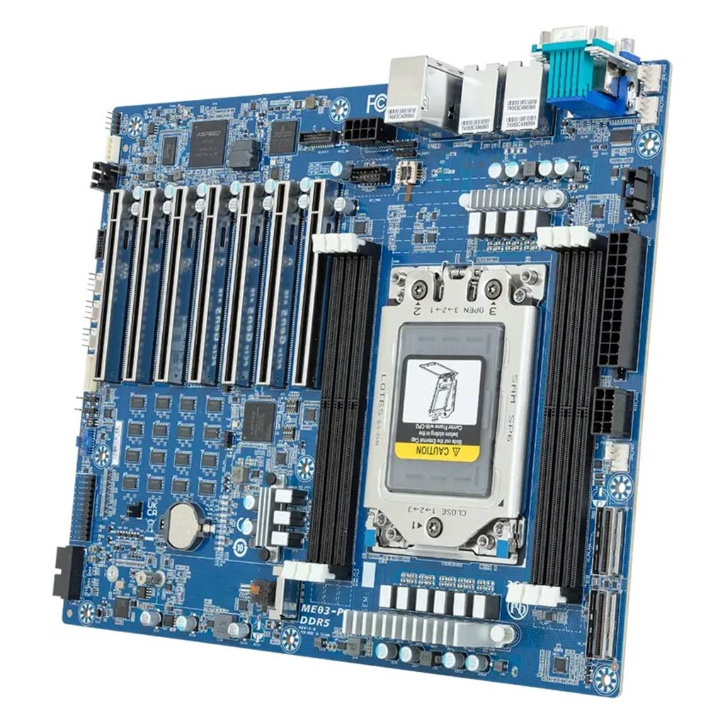 GIGABYTE - Mainboard ME03-PE0 AMD EPYC ATX Sockel SP6 Bulk - Mainboard - ATX
