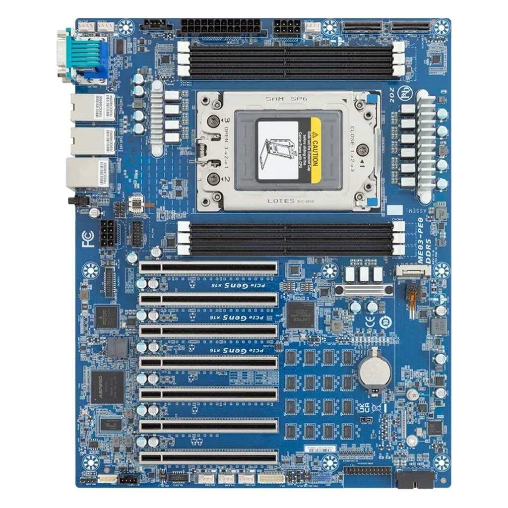 Gigabyte Mainboard ME03-PE0 AMD EPYC ATX Sockel SP6 Bulk