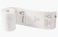 EXACOMPTA - Thermorolle 1-lagig - B57xø40 Mm - Rückseitig Bedruckt - 55g - Weiss - Neu - 55 g/m² - Weiß - 4 cm - Papier
