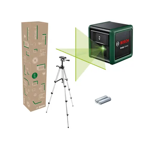 BOSCH Kreuzlinien-Laser Quigo Green, 0603663CZ1 BOSCH Kreuzlinien-Laser Quigo Green, 0603663CZ1