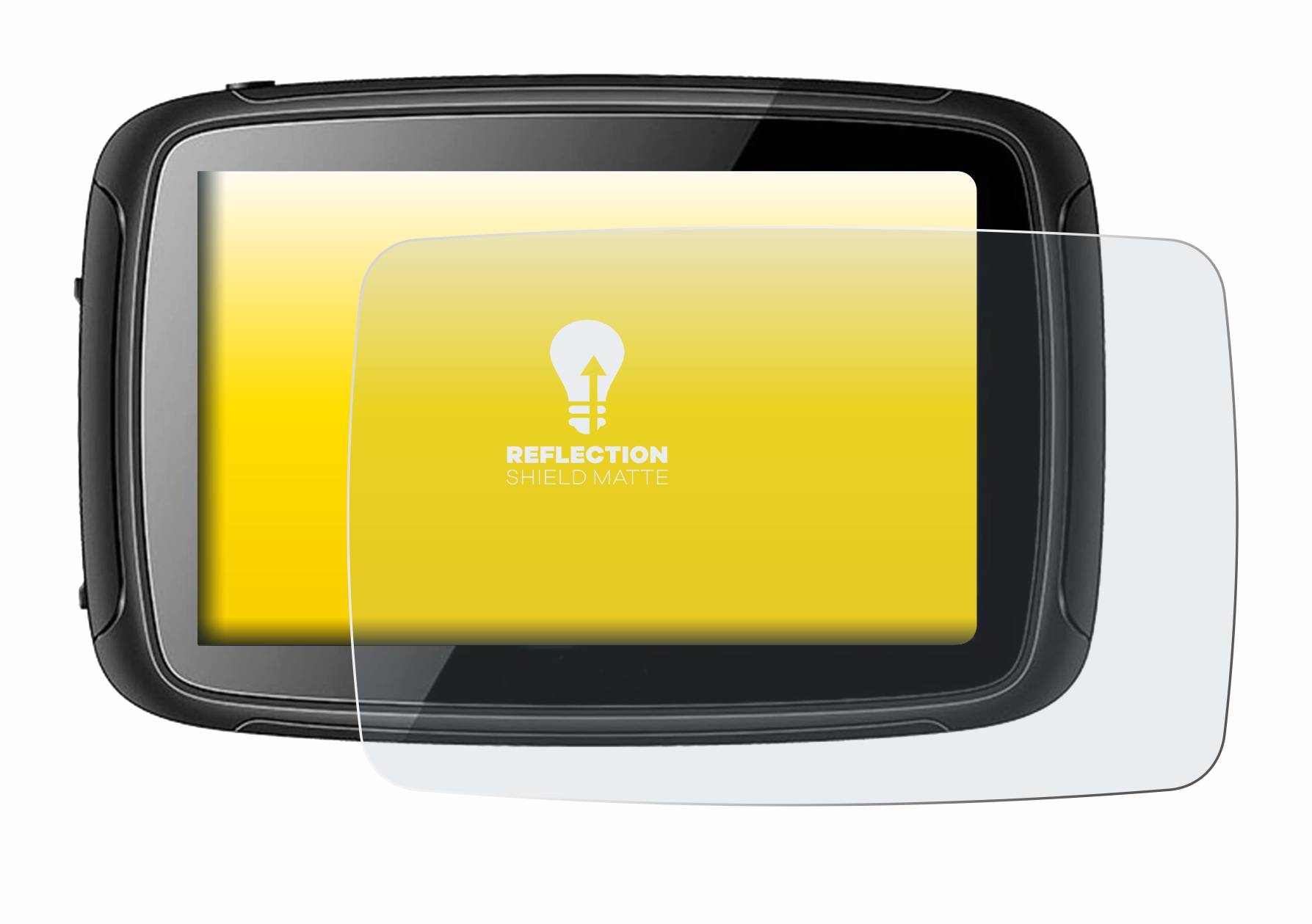 upscreen Reflection Shield Matt Schutzfolie für Elebest Carplay C650 5