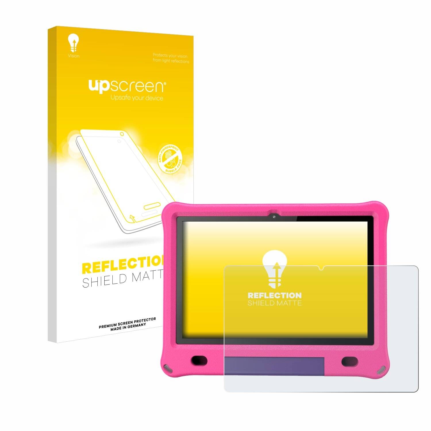 upscreen Reflection Shield Matt Schutzfolie für Pritom B10 Kids