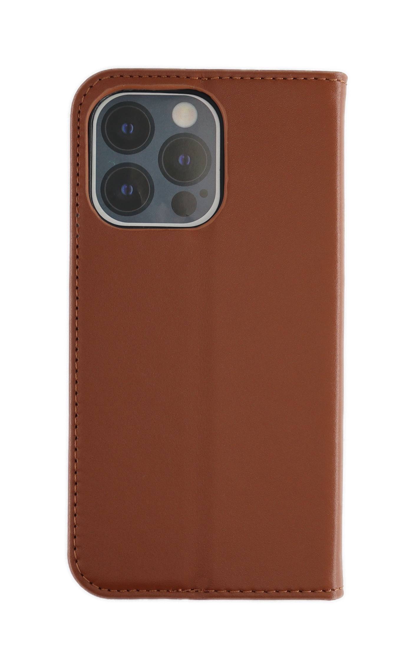 JAMCOVER Echt Leder Bookcase für Apple iPhone 16 Pro - Handytasche mit Kartenfach und Standfunktion