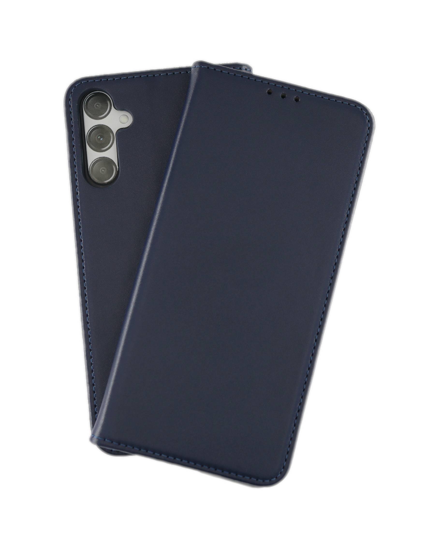 JAMCOVER Echt Leder Bookcase für Samsung Galaxy S24 5G - Handytasche mit Kartenfach und Standfunktion