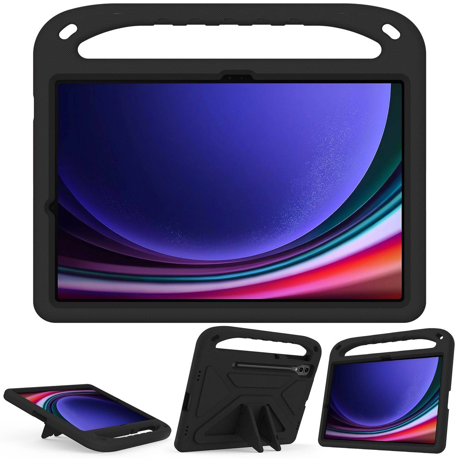Für Samsung Galaxy Tab S10 Plus / S9 Plus FE aufstellbare Schock Tasche