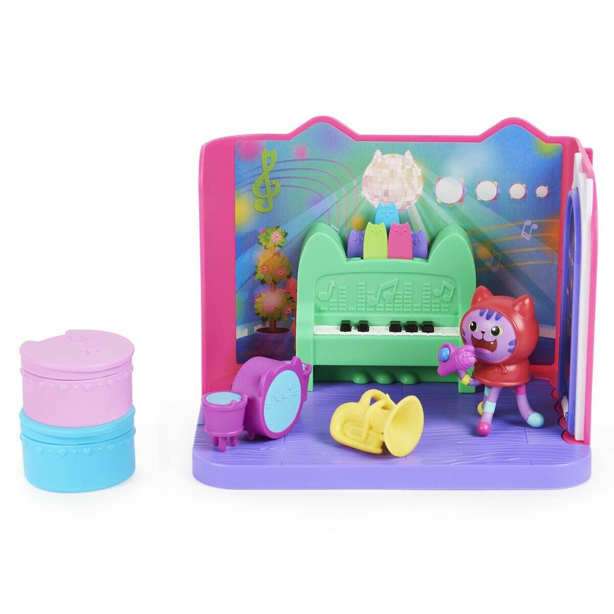 Gabbys Puppenhaus Deluxe Zimmer DJ Catnip's Musik