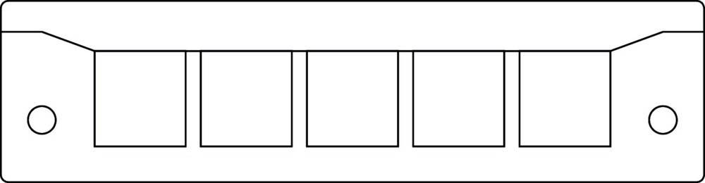Icotek Kabeleinführungsleiste KEL-Quick-E5 sw
