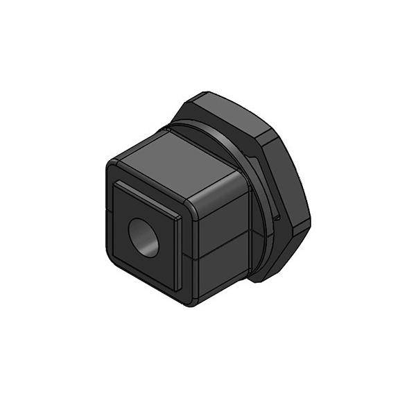 Icotek Kabelverschraubung KVT 32 sw-KGM-SUB-D9