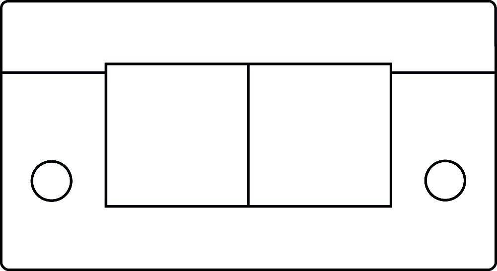 Icotek Kabeleinführungsleiste KEL-E2 schwarz