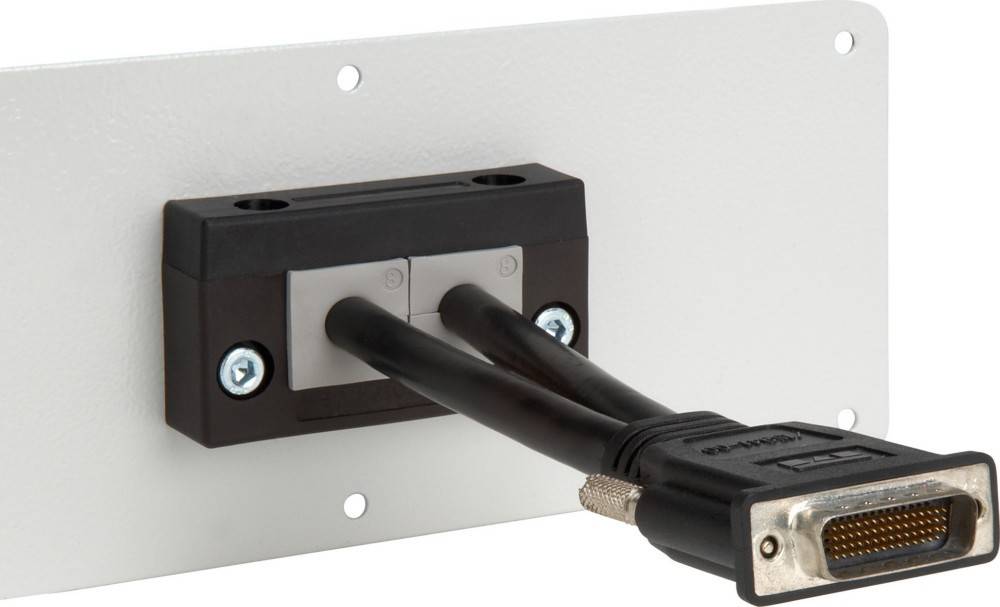 Icotek Kabeleinführungsleiste KEL-E2 schwarz