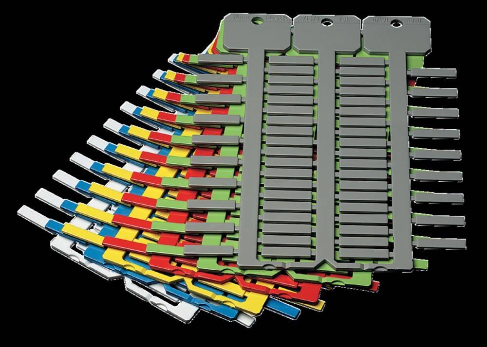 Murrplastik Kennzeichenschild KS 4/30L weiß