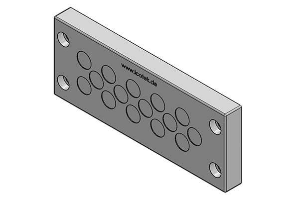 Icotek Kabeldurchführungsplatte KEL-DPZ 24/15
