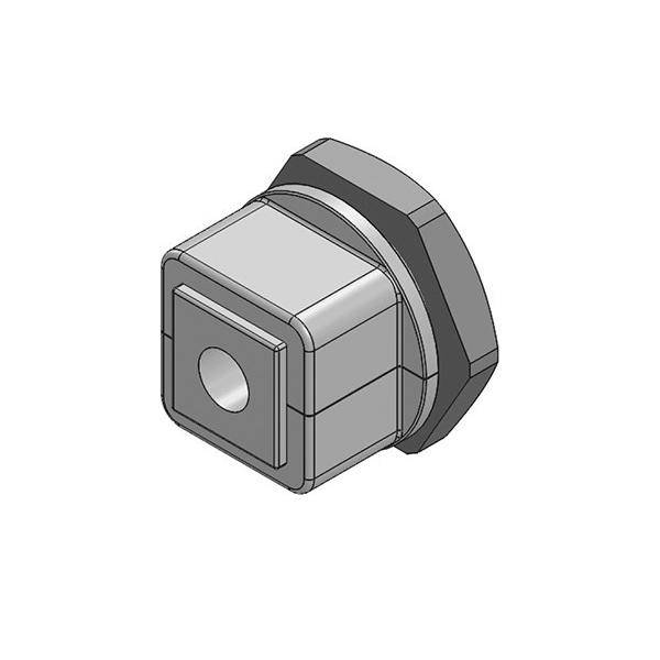 Icotek Kabelverschraubung KVT 32 -W90° grau