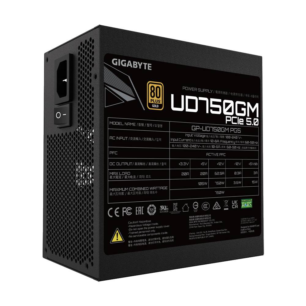 Stromversorgungseinheit UD750GM PG5 750Watt