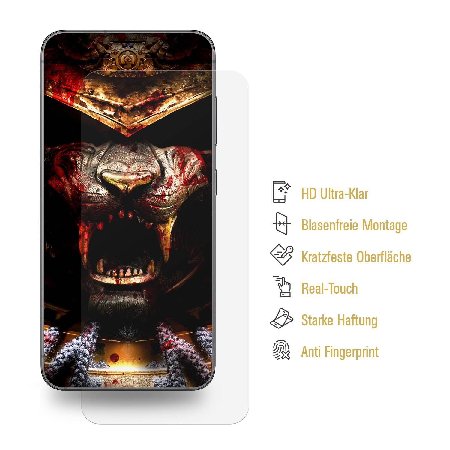 6x Hydropanzerglas für Samsung Galaxy A54 5G HD KLAR FLEXIBLER Displayschutz Schutzglas Schutzfolie Displayglas Glasfolie