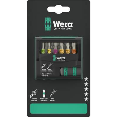 Wera Bit-Check 12 Wood TORX HF 1 SB Multimedia-Technik Werkzeug