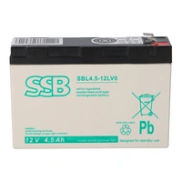 SSB Blei Akku SBL12-4.5LV0 Hochstrom Pb AGM 12V 4,5Ah F2 6,3mm SSB Blei Akku SBL12-4.5LV0 Hochstrom Pb AGM 12V 4,5Ah F2 6,3mm