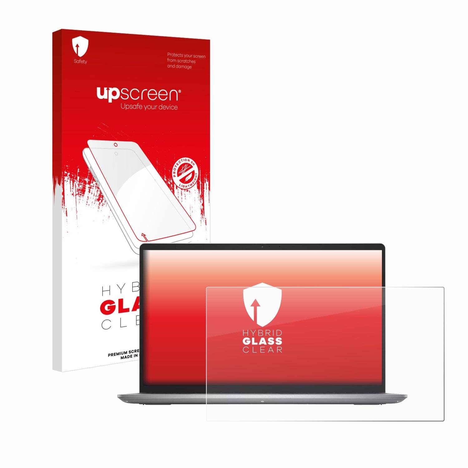 upscreen Hybrid Glas Panzer-Folie für Dell Inspiron 15