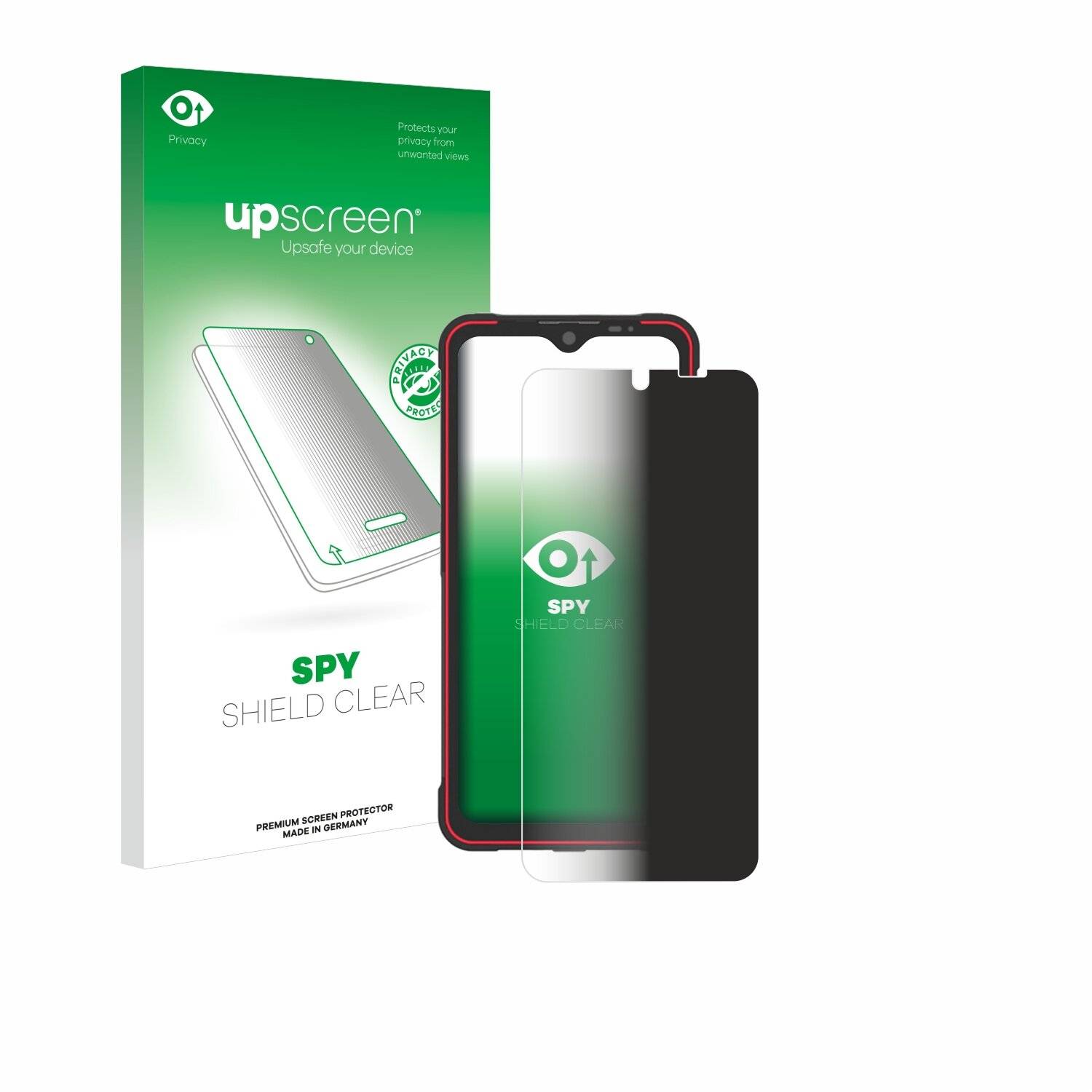 upscreen Spy Shield Sichtschutz-Folie für Newland Speedata FG60