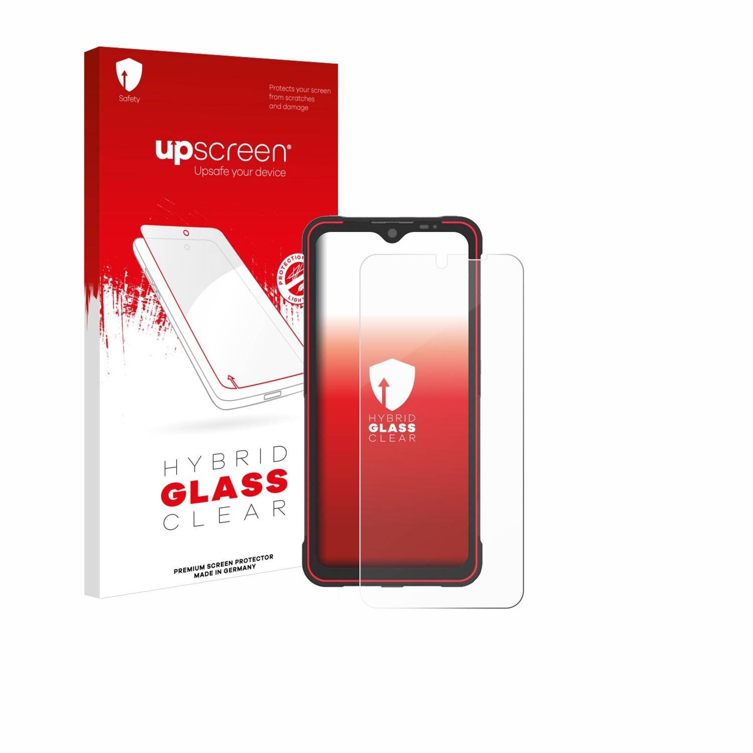 upscreen Hybrid Glas Panzer-Folie für Newland Speedata FG60