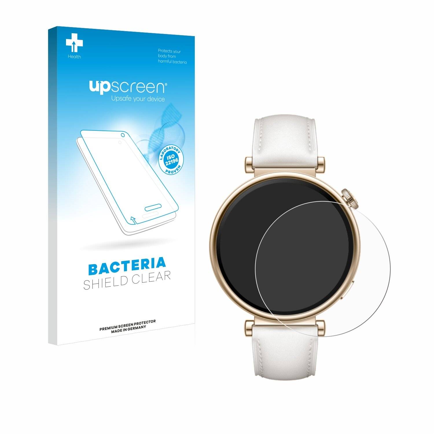 upscreen Bacteria Shield Schutzfolie für Huawei Watch GT 4 (41mm) -