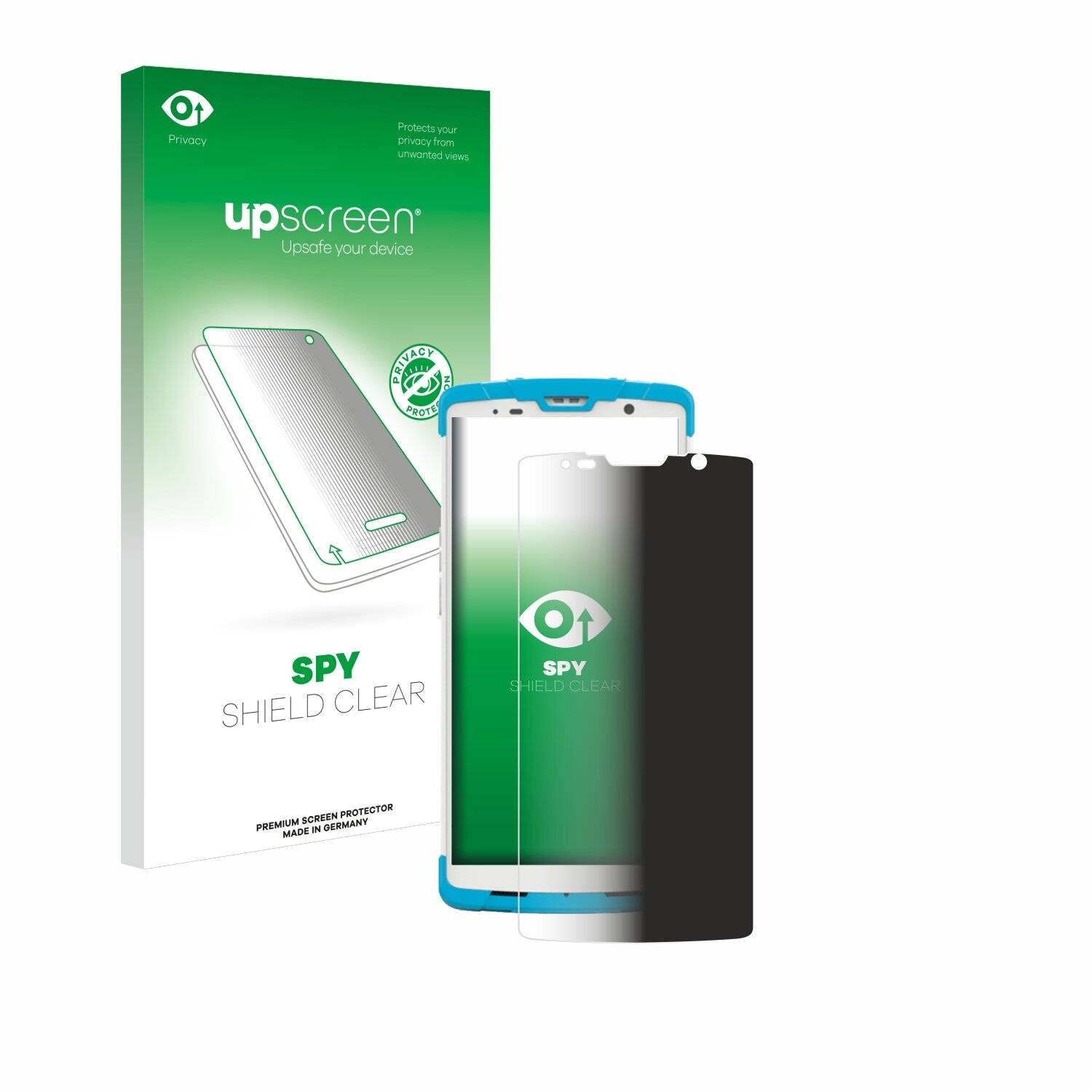 upscreen Spy Shield Sichtschutz-Folie für Newland SD55 Lynx