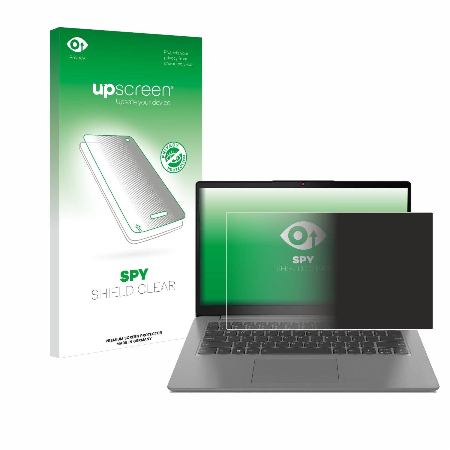 upscreen Spy Shield Sichtschutz-Folie für Lenovo IdeaPad Slim 3 Gen 8