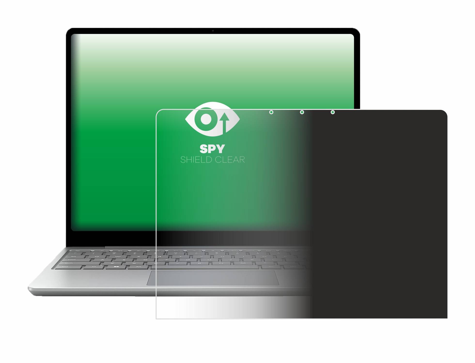 upscreen Spy Shield Sichtschutz-Folie für Microsoft Surface Laptop Go 3 Business